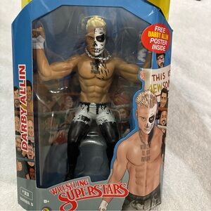 Jazwares AEW Unmatched 5 DARBY ALLIN LJN All Elite Wrestling Superstars Figure